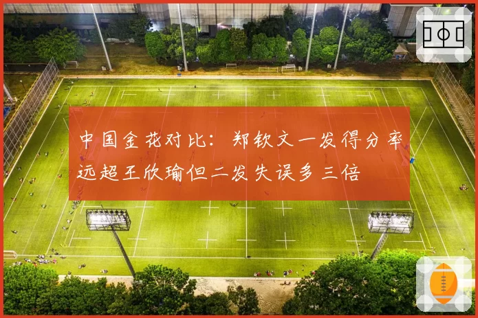 中国金花对比:郑钦文一发得分率远超王欣瑜但二发失误多三倍